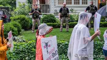 Maryland police warn officers will enforce law against disturbing peace outside Supreme Court justices' homes - CNN