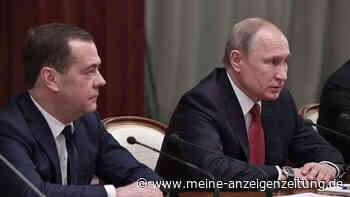 Ukraine-Gegenoffensive: Putin-Scherge Medwedew zieht rote Linie und droht mit „Jüngstem Gericht“