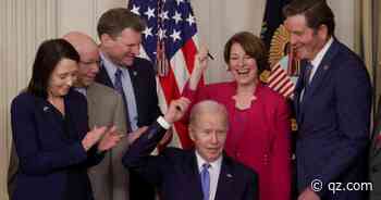 Biden’s plan for addressing high shipping prices is bogus - Quartz