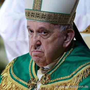 Ukraine-Krieg: Papst fordert Verhandlungen - Radio Bonn / Rhein-Sieg - radiobonn.de