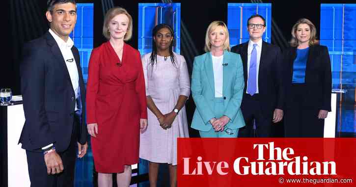 Tory leadership race live: candidates questioned on tax cuts, net zero and early general election in second TV debate