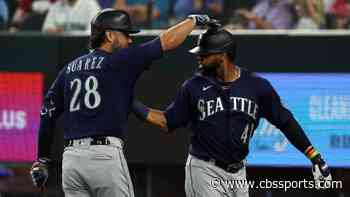 Mariners edge Rangers in extra innings, extend win streak to 13 games - CBS Sports