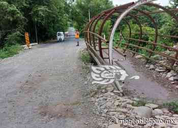Prevén reparar este año puente Santa Cruz, de Misantla - Imagen del Golfo