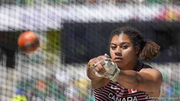Canada’s Rogers wins silver in women’s hammer throw at world championship