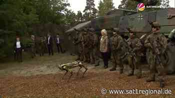 VIDEO | Bundesverteidigungsministerin Lambrecht besucht Stützpunkt in Munster - SAT.1 REGIONAL - Sat.1 Regional