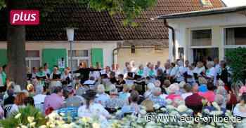Heppenheim: Gesangverein Harmonie singt im Kastanienhof - Echo Online