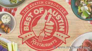 Nominations for Austin Chronicle Best of Austin Restaurants awards now open - FOX 7 Austin