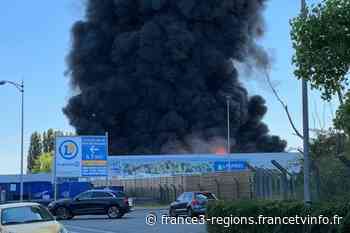 Pont-Sainte-Maxence: l'incendie qui a éclaté à l'usine Paprec est désormais maîtrisé - France 3 Régions