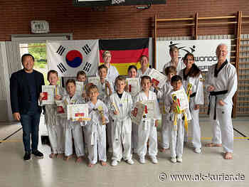 Erfolgreiche KUP Prüfung Taekwondo in Flammersfeld - AK-Kurier - Internetzeitung für den Kreis Altenkirchen