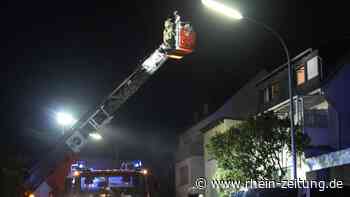 Ochtendung: Brand bricht im Erdgeschoss eines Wohnhauses aus - Rhein-Zeitung