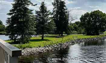 Volunteers establish shoreline stabilization plantings on Turtle Island in Smiths Falls - Ottawa Valley News