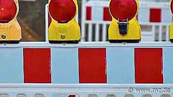 Verkehr auf der Umgehung Zeitz: Wieder stehen Sperrungen an der Umgehungsstraße bei Theißen bevor - Mitteldeutsche Zeitung