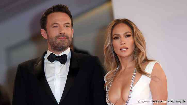 Las Vegas: We Did It: Jennifer Lopez und Ben Affleck haben geheiratet - Bietigheimer Zeitung