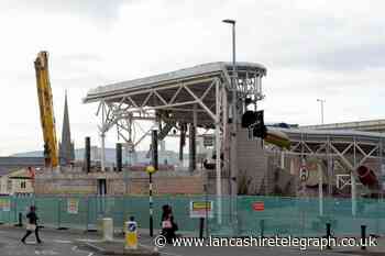 Waving goodbye to Waves as Blackburn pool was demolished