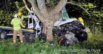 Man 'lucky to be alive' after horror County Durham crash which saw him rescued by firefighters - Chronicle Live