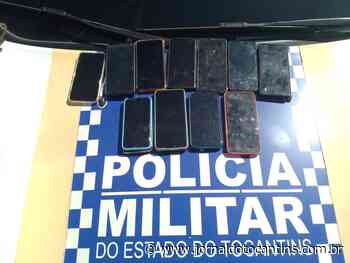 PM recupera aparelhos celulares furtados durante evento em Miracema - Jornal do Tocantins