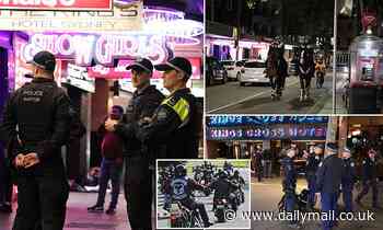 Major crackdown is launched to stop bikies going to Sydney's King's Cross, 20 face five-year ban - Daily Mail