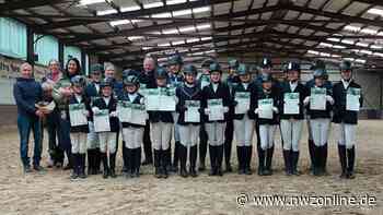 Reiterverein St. Hubertus Garrel: Nachwuchsreiterinnen erhalten Reitabzeichen - Nordwest-Zeitung