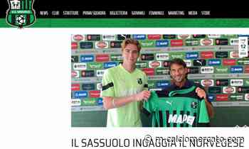 Sassuolo, Thorstvedt: 'Mi piace fare gol, ecco cosa devo migliorare. Forse arriverà un altro norvegese in Serie A' - Calciomercato.com