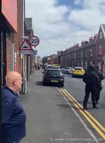 Armed police on Bolton street after reports of a weapon - The Bolton News