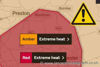 UK heatwave: Blackburn with Darwen’s hour-by-hour forecast