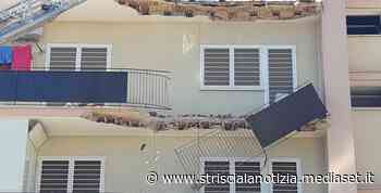 Crolla il solaio di una palazzina dell'Arca a Bari, strage sfiorata - News - Striscia la Notizia - Striscia la notizia