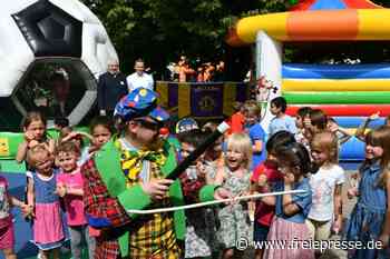 Clown geht auf Tour durch die Kindergärten - freiepresse.de