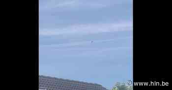 VIDEO. Parachutist tolt gevaarlijk bij sprong | Diest | hln.be - Het Laatste Nieuws