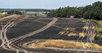 Flächenbrand bei Geiselwind