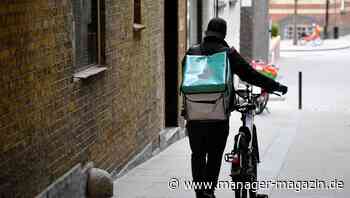 Deliveroo: Nach Pandemie leidet der Essenslieferdienst unter Kaufzurückhaltungen