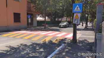 Saronno, via Miola: ecco il nuovo dosso (e qualche perplessità dagli automobilisti) - ilSaronno