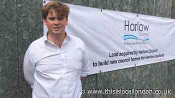 Derelict land on Harlow Parnall Road to be used for housing