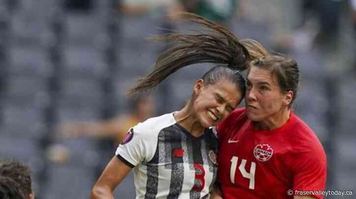 Vanessa Gilles making her presence felt with Canadian women’s soccer team