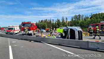 Drei Schwerverletzte bei A7-Unfall: Bus fährt auf Auto - Seesen - Goslarsche Zeitung