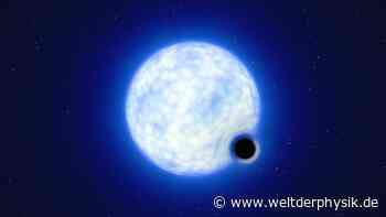 Ruhiges Schwarzes Loch außerhalb der Milchstraße - Welt der Physik