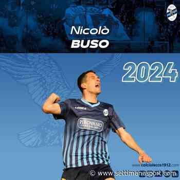 NICOLO' BUSO L'ex attaccante del Sestri Levante rinnova con il Lecco - SettimanaSport