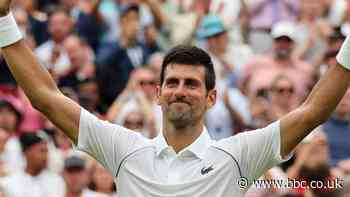 Wimbledon: Defending men's champion Novak Djokovic beats Kwon Soon-woo in opening match - BBC