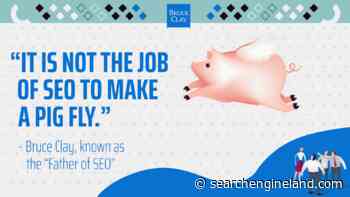 Putting lipstick on a pig: Fix the website or fail at SEO - Search Engine Land