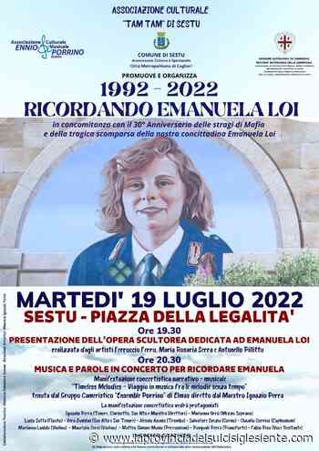 Il 19 luglio Sestu ricorda Emanuela Loi a 30 anni dalla strage di via D'Amelio - La Provincia del Sulcis Iglesiente