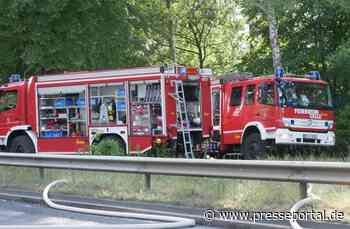 FW Celle: Waldbrand im Neustädter Holz
