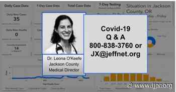 Tue 8:30 | The latest from the coronavirus front, in COVID Q&A - Jefferson Public Radio