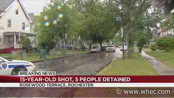 15-year-old shot on Rosewood Terrace