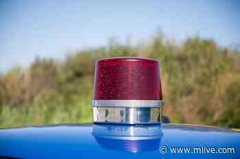 Police dash camera shows driver losing control, flying off West Michigan freeway - MLive.com