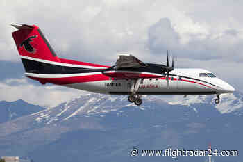 Video: Mountains and ice! Ravn Alaska Dash 8 flight from Unalakleet to Anchorage - Flightradar24 Blog