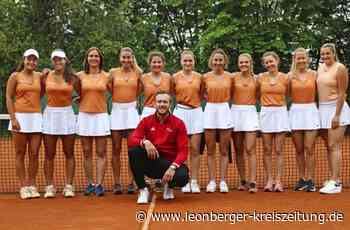 Tennis-Regionalliga: Der Aufstieg ist für den TC Leonberg noch möglich - Leonberger Kreiszeitung - Leonberger Kreiszeitung