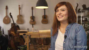 Rhode Island Luthier Makes Guitars that Sing Using Mushrooms, Honeycomb - ecoRI news