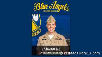 Minnesota native makes history in Blue Angels fighter squadron