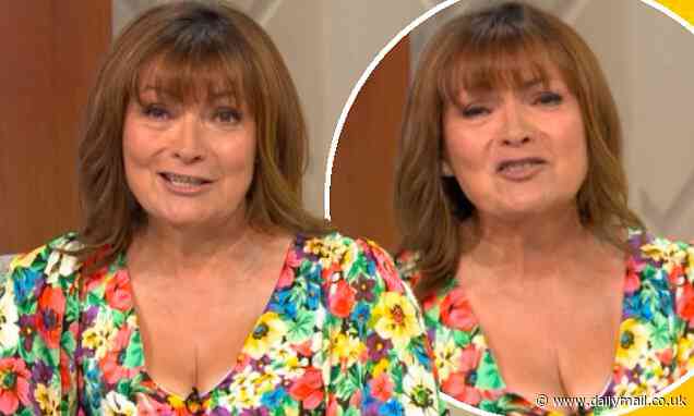 Lorraine Kelly says Covid 'completely floored' her as she returns to ITV show - Daily Mail