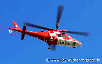 Aktuell schwerer Unfall in Richtung Bayreuth: Straße vollgesperrt - Rettungshubschrauber im Einsatz - Bayreuther Tagblatt