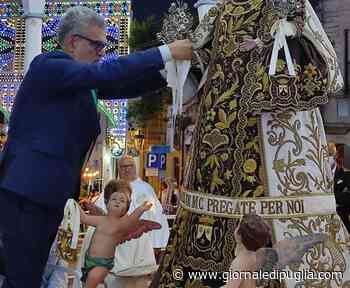 Festa patronale a Mesagne, il discorso di consegna delle chiavi del sindaco Matarrelli alla Protettrice - Giornale di Puglia